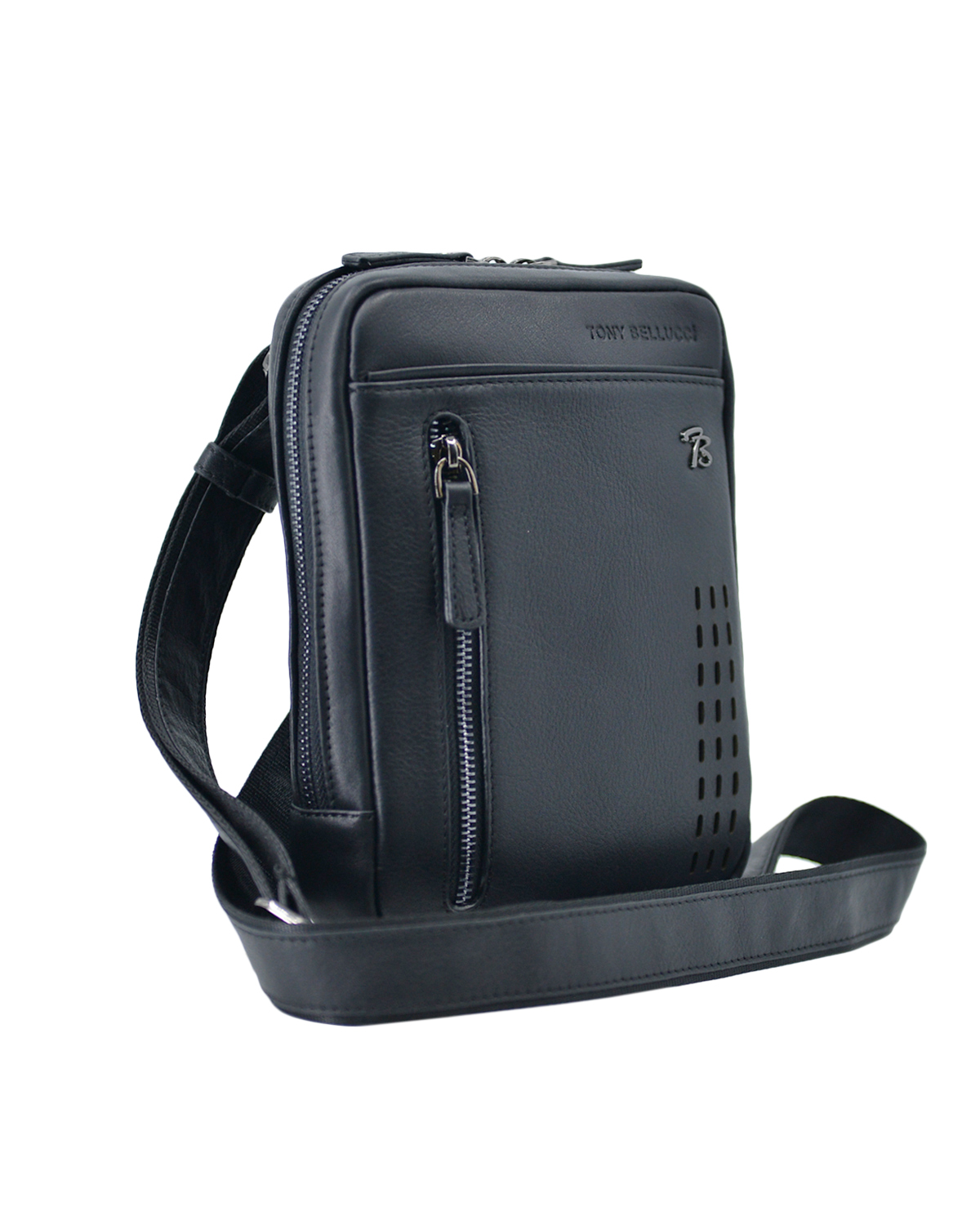 ΔΕΡΜΑΤΙΝΗ ΑΝΔΡΙΚΗ ΤΣΑΝΤΑ ΚΩΔΙΚΟΣ: 60-BAG-T5212-1 (BLACK) - Image 4