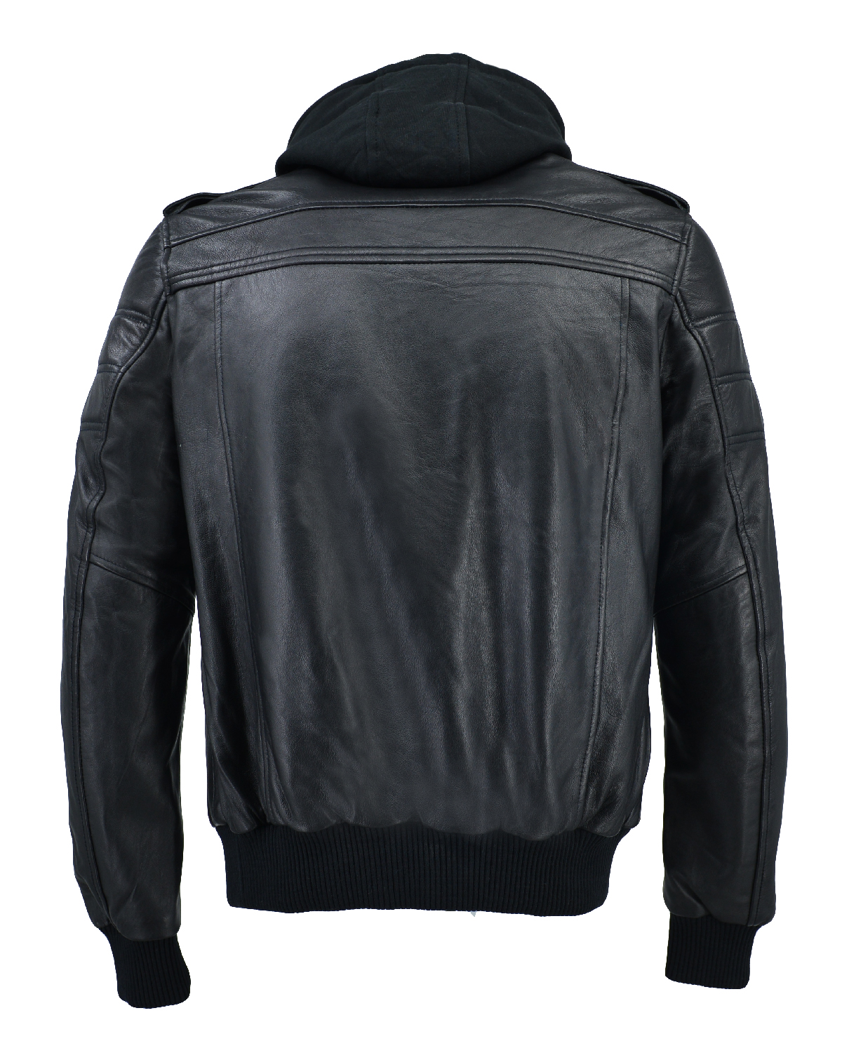 ΔΕΡΜΑΤΙΝΟ ΑΝΔΡΙΚΟ ΜΠΟΥΦΑΝ ΚΩΔΙΚΟΣ: 14-M-GREAT (BLACK) - Image 6