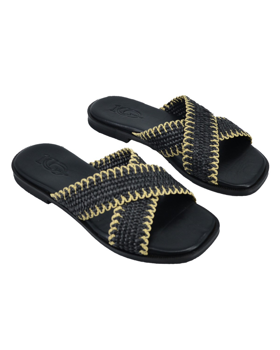 ΔΕΡΜΑΤΙΝΕΣ ΓΥΝΑΙΚΕΙΕΣ ΠΑΝΤΟΦΛΕΣ: 56-W-6/16 (BLACK)