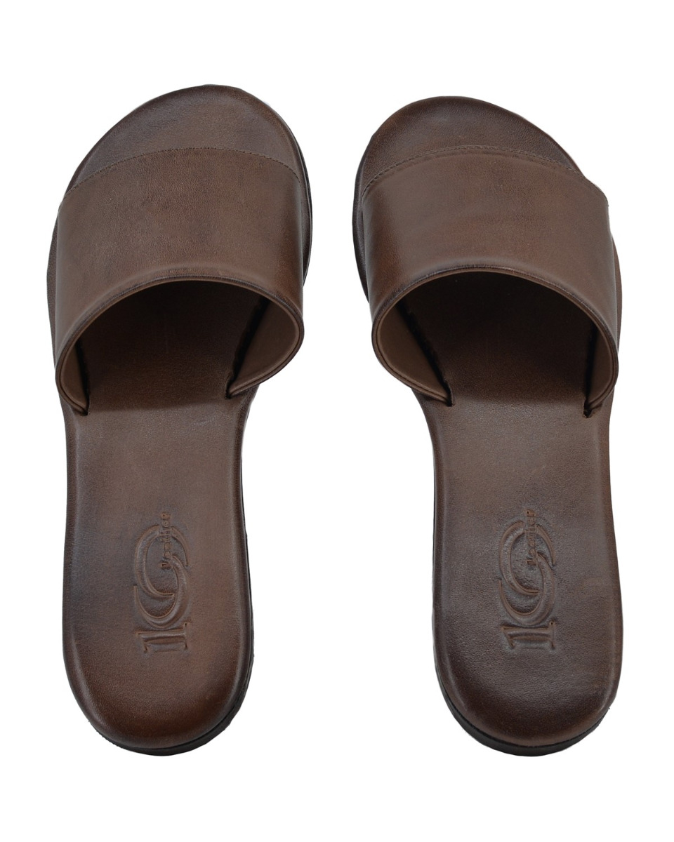 ΔΕΡΜΑΤΙΝΕΣ ΓΥΝΑΙΚΕΙΕΣ ΠΑΝΤΟΦΛΕΣ: 56-W-FASA (BROWN) - Image 3