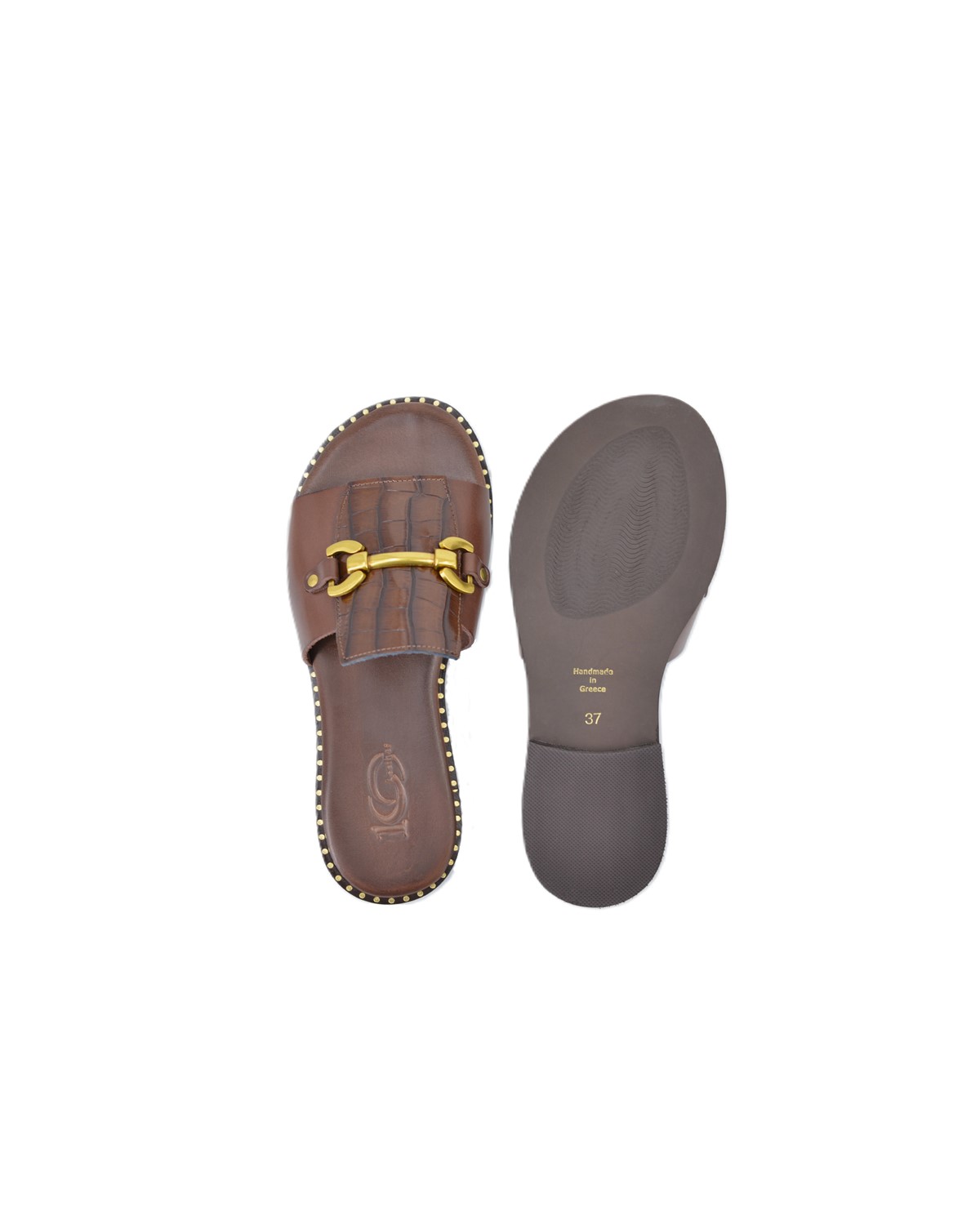 ΔΕΡΜΑΤΙΝΕΣ ΓΥΝΑΙΚΕΙΕΣ ΠΑΝΤΟΦΛΕΣ: 56-W-23/21 (CROCO-BROWN) - Image 6