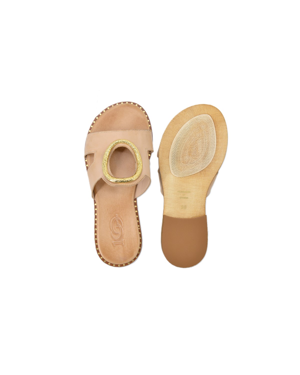 ΔΕΡΜΑΤΙΝΕΣ ΓΥΝΑΙΚΕΙΕΣ ΠΑΝΤΟΦΛΕΣ: 56-W-14/24 (BEIGE) - Image 6