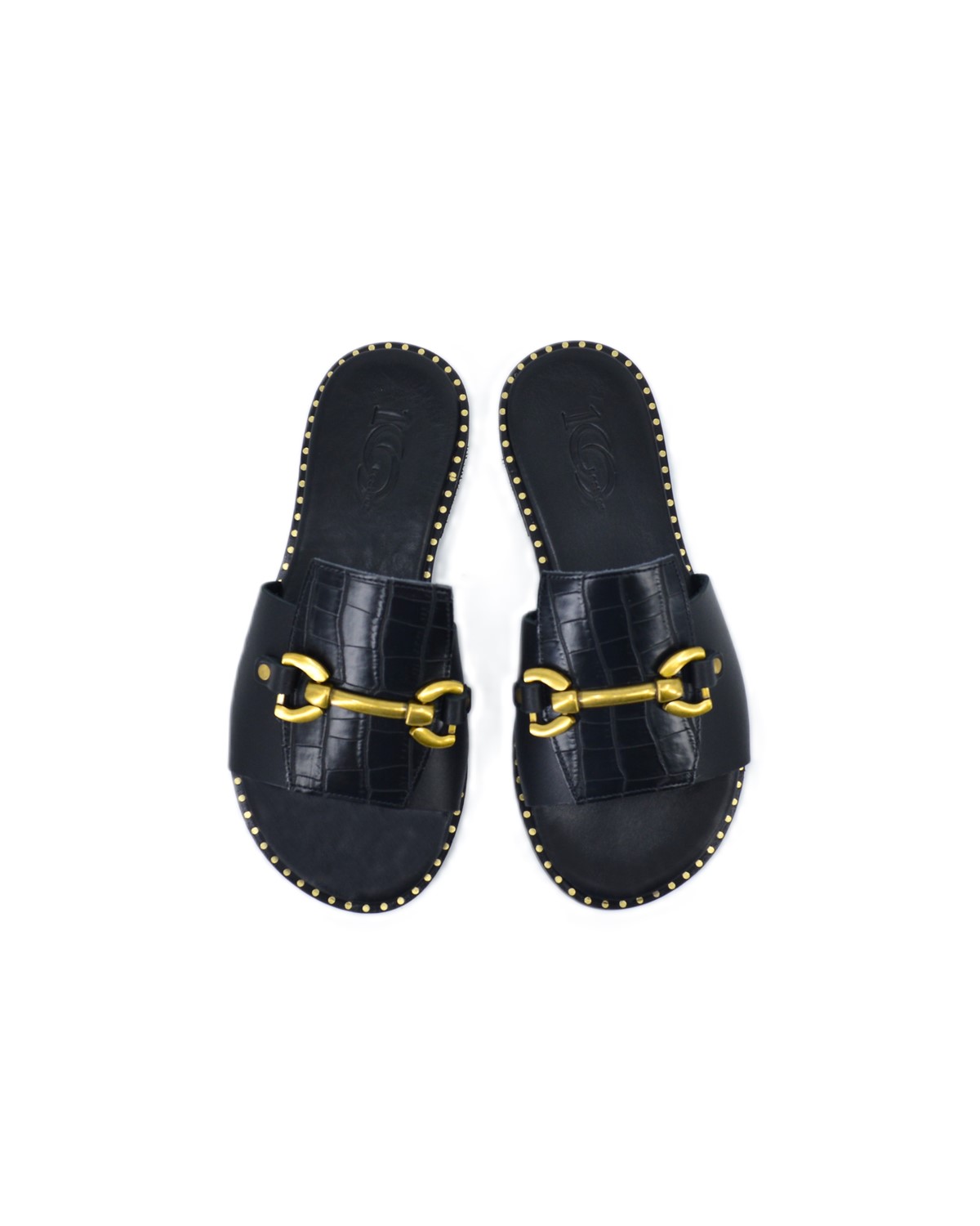 ΔΕΡΜΑΤΙΝΕΣ ΓΥΝΑΙΚΕΙΕΣ ΠΑΝΤΟΦΛΕΣ: 56-W-23/21 (CROCO-BLACK) - Image 3