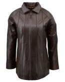 ΔΕΡΜΑΤΙΝΗ ΓΥΝΑΙΚΕΙΑ ΖΑΚΕΤΑ ΚΩΔΙΚΟΣ: 07-W-B-449 (BROWN-ANTIQUE)