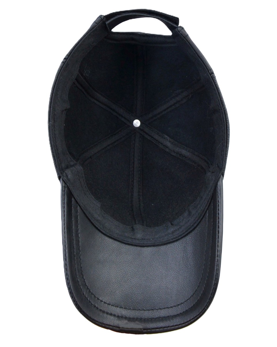 ΔΕΡΜΑΤΙΝΟ ΚΑΠΕΛΟ ΚΩΔΙΚΟΣ: 07-HAT-JOKEY (BLACK) - Image 5