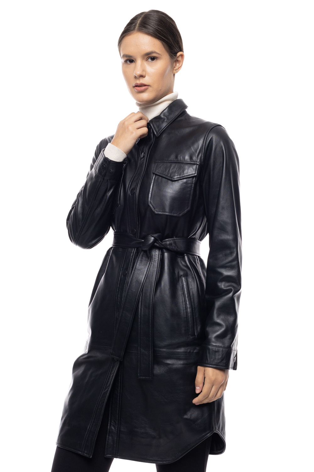 ΔΕΡΜΑΤΙΝΟ ΓΥΝΑΙΚΕΙΟ ΜΠΟΥΦΑΝ ΚΩΔΙΚΟΣ: 07-W-JALE (BLACK) - Image 3
