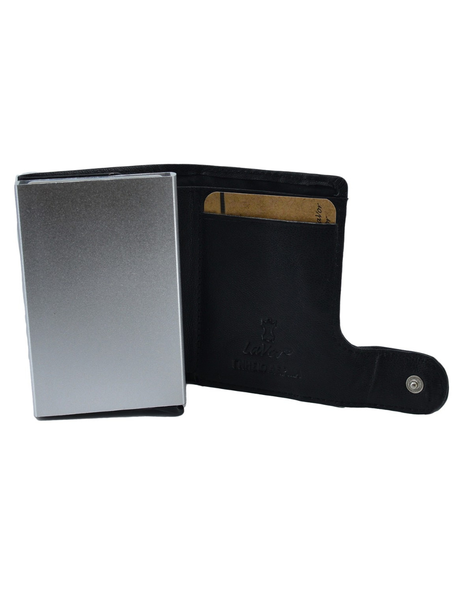 ΔΕΡΜΑΤΙΝΗ ΚΑΡΤΟΘΗΚΗ ΚΩΔΙΚΟΣ: 29-WALLET-1-6061 (BLACK) - Image 7