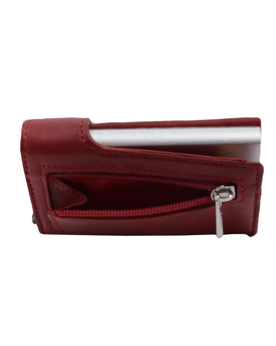 ΔΕΡΜΑΤΙΝΗ ΚΑΡΤΟΘΗΚΗ ΚΩΔΙΚΟΣ: 29-WALLET-1-6061 (RED) - Image 5