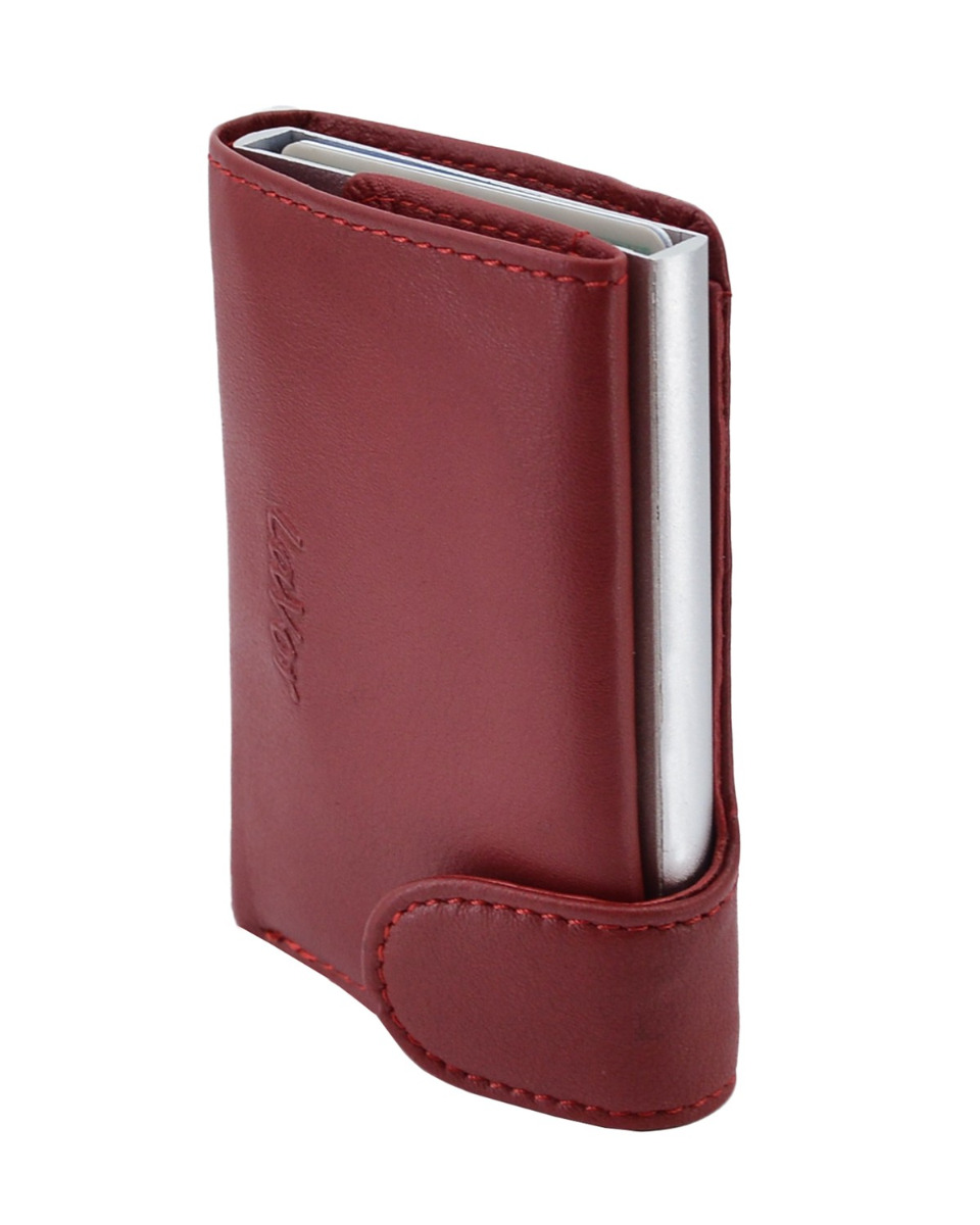 ΔΕΡΜΑΤΙΝΗ ΚΑΡΤΟΘΗΚΗ ΚΩΔΙΚΟΣ: 29-WALLET-1-6061 (RED) - Image 6