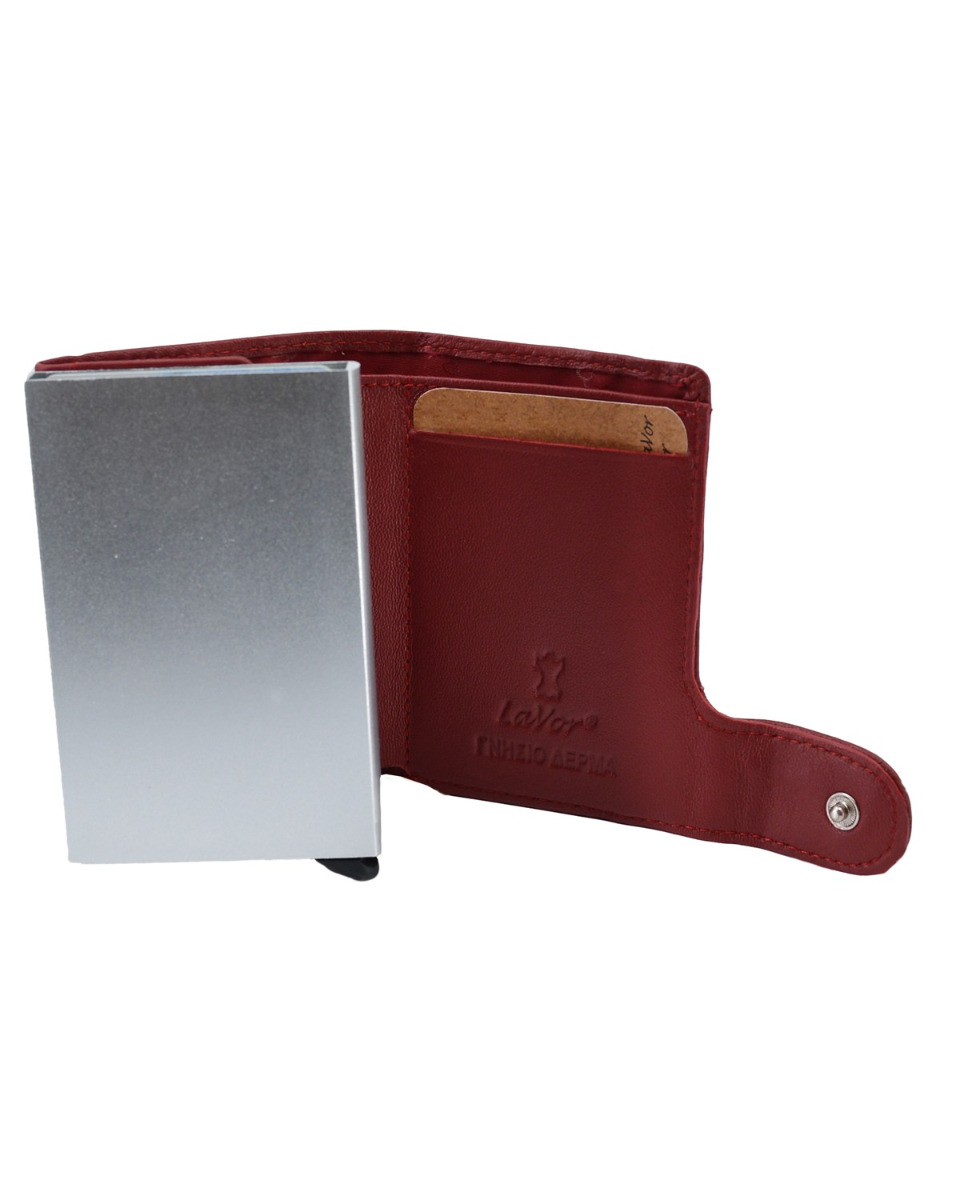 ΔΕΡΜΑΤΙΝΗ ΚΑΡΤΟΘΗΚΗ ΚΩΔΙΚΟΣ: 29-WALLET-1-6061 (RED) - Image 7