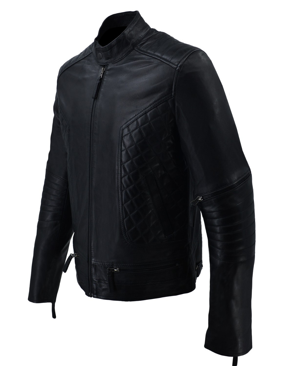 ΔΕΡΜΑΤΙΝΟ ΑΝΔΡΙΚΟ ΜΠΟΥΦΑΝ ΚΩΔΙΚΟΣ: 49-M-1123-7 (BLACK) - Image 3