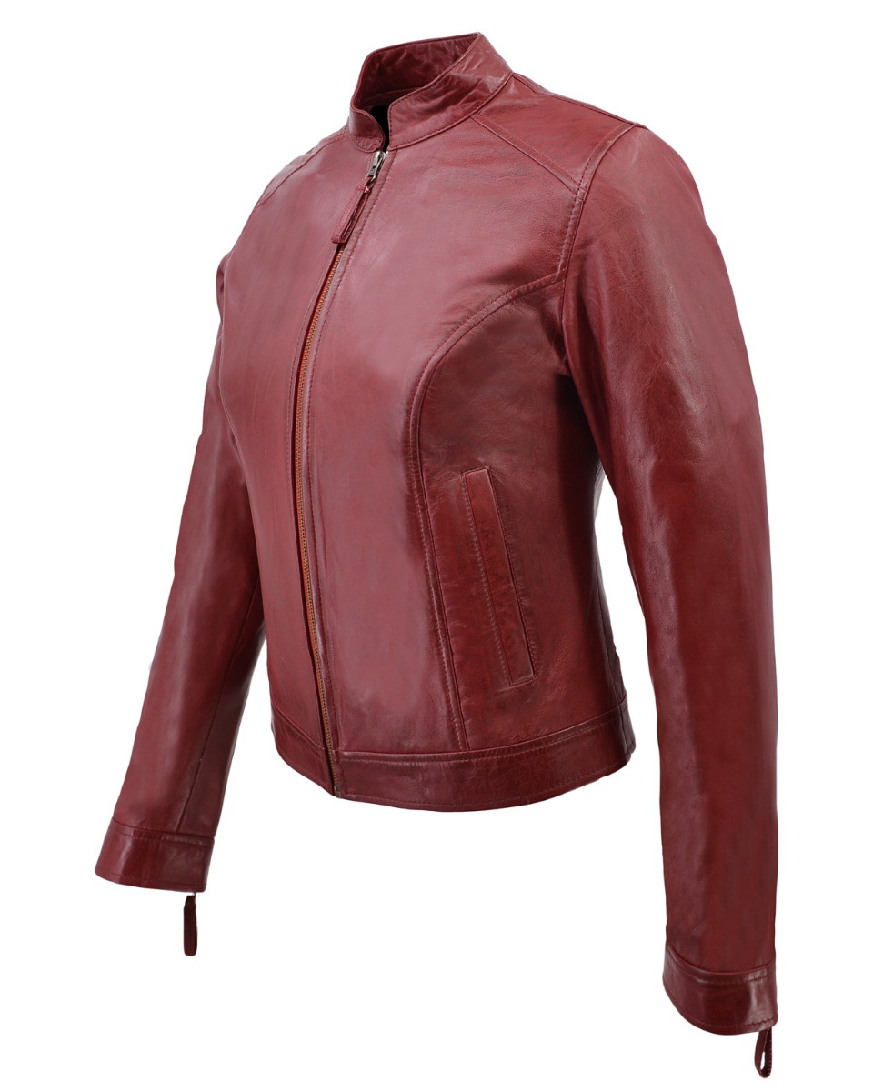 ΔΕΡΜΑΤΙΝΟ ΓΥΝΑΙΚΕΙΟ ΜΠΟΥΦΑΝ ΚΩΔΙΚΟΣ: 49-W-AMORE (RED) - Image 6