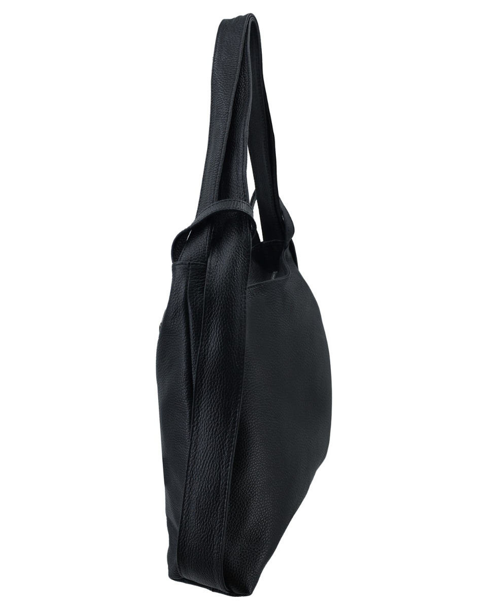 ΔΕΡΜΑΤΙΝΗ ΓΥΝΑΙΚΕΙΑ ΤΣΑΝΤΑ ΚΩΔΙΚΟΣ: 33-BAG-1311-25 (BLACK) - Image 4