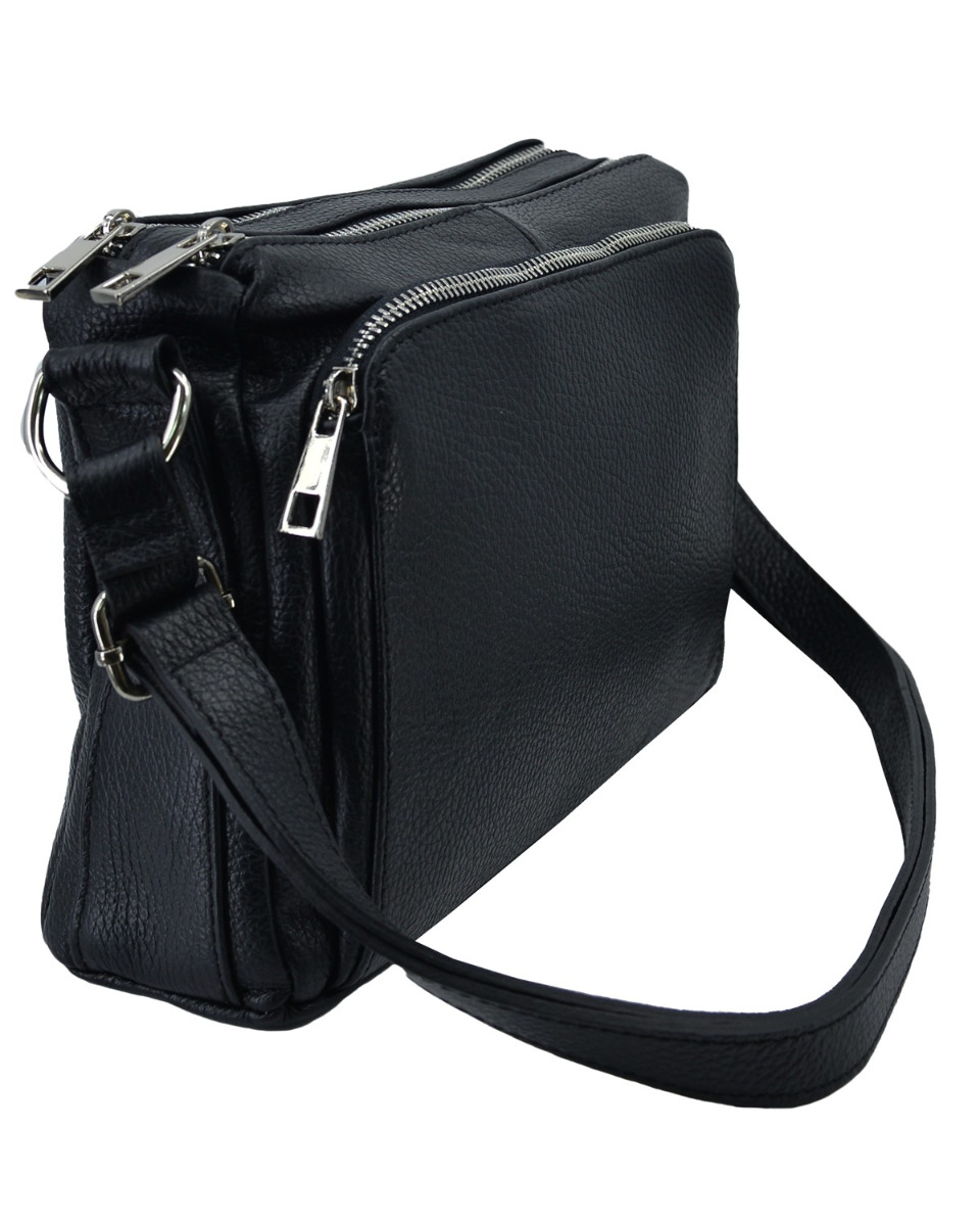 ΔΕΡΜΑΤΙΝΗ ΓΥΝΑΙΚΕΙΑ ΤΣΑΝΤΑ ΚΩΔΙΚΟΣ: 33-BAG-1311-27 (BLACK) - Image 3