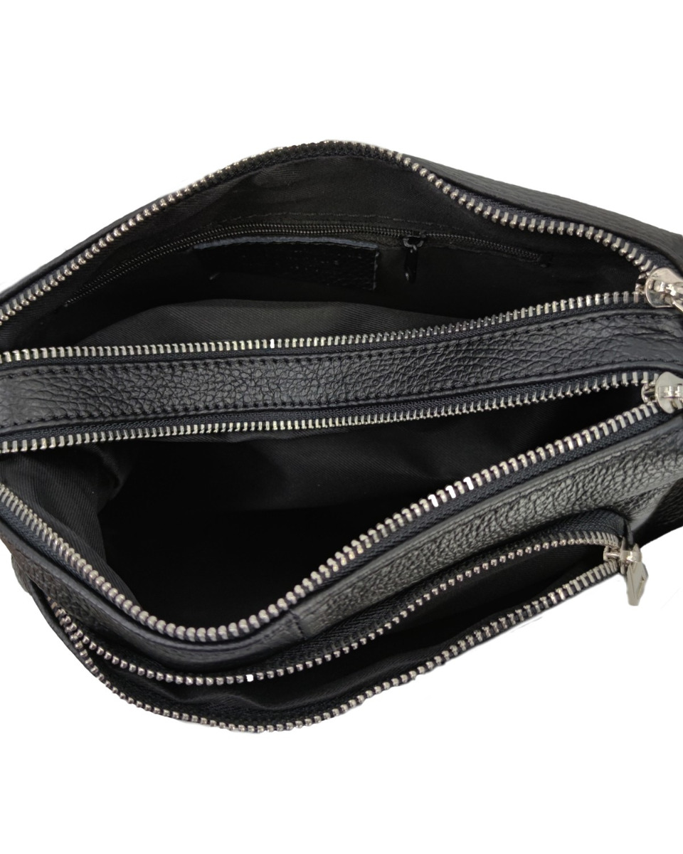 ΔΕΡΜΑΤΙΝΗ ΓΥΝΑΙΚΕΙΑ ΤΣΑΝΤΑ ΚΩΔΙΚΟΣ: 33-BAG-1311-27 (BLACK) - Image 6