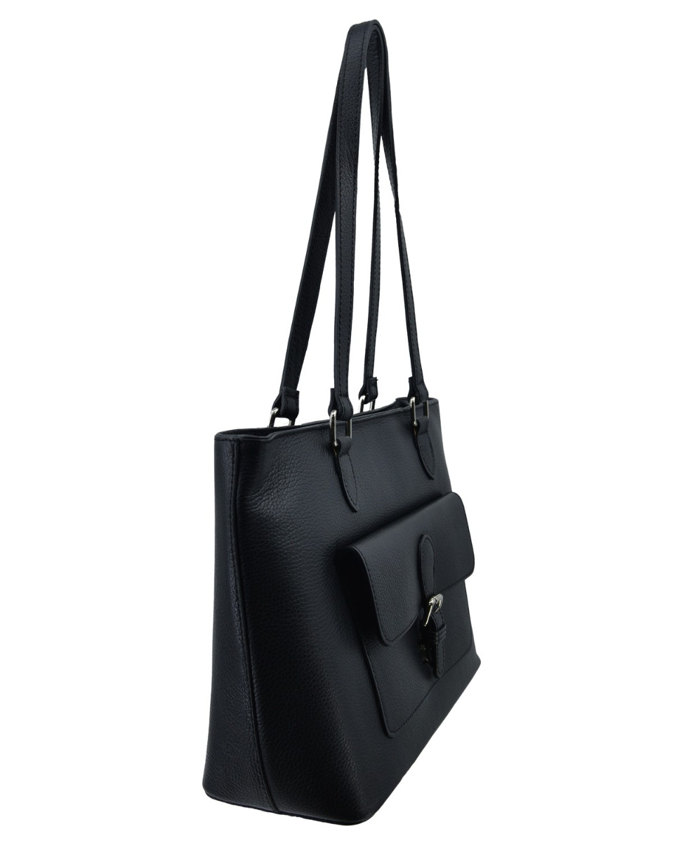 ΔΕΡΜΑΤΙΝΗ ΓΥΝΑΙΚΕΙΑ ΤΣΑΝΤΑ ΚΩΔΙΚΟΣ: 33-BAG-1311-30 (BLACK) - Image 3