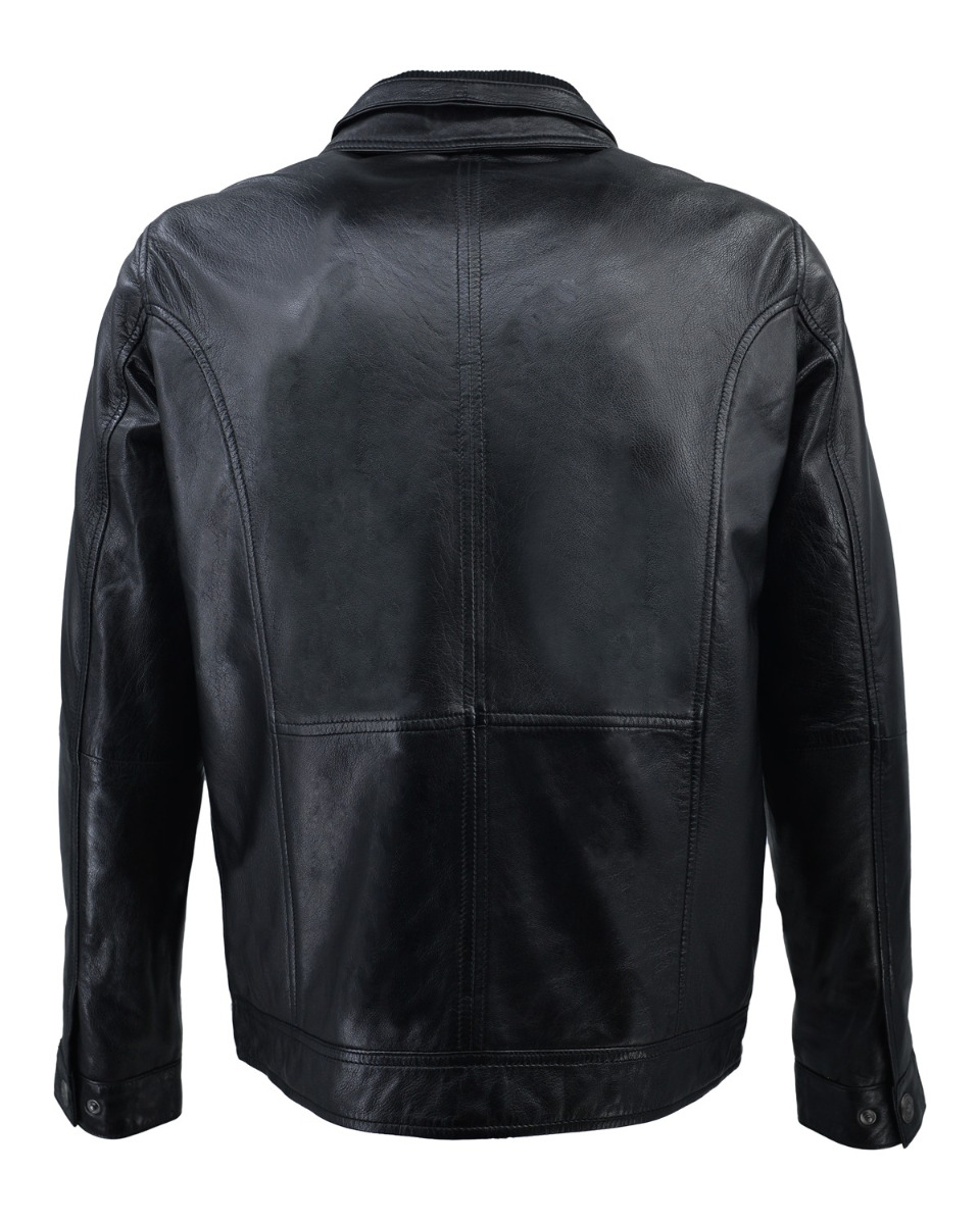 ΔΕΡΜΑΤΙΝΟ ΑΝΔΡΙΚΟ ΜΠΟΥΦΑΝ ΚΩΔΙΚΟΣ: 67-M-3340 (BLACK) - Image 7
