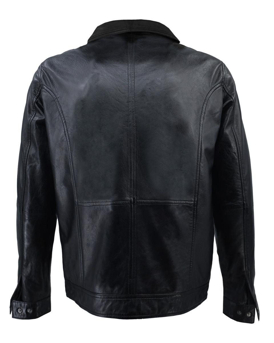 ΔΕΡΜΑΤΙΝΟ ΑΝΔΡΙΚΟ ΜΠΟΥΦΑΝ ΚΩΔΙΚΟΣ: 67-M-3340 (BLACK) - Image 9