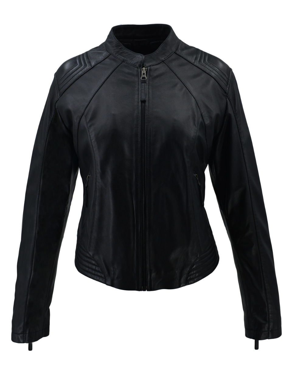 ΔΕΡΜΑΤΙΝΟ ΓΥΝΑΙΚΕΙΟ ΜΠΟΥΦΑΝ ΚΩΔΙΚΟΣ: 49-W-F-3 (BLACK) - Image 5
