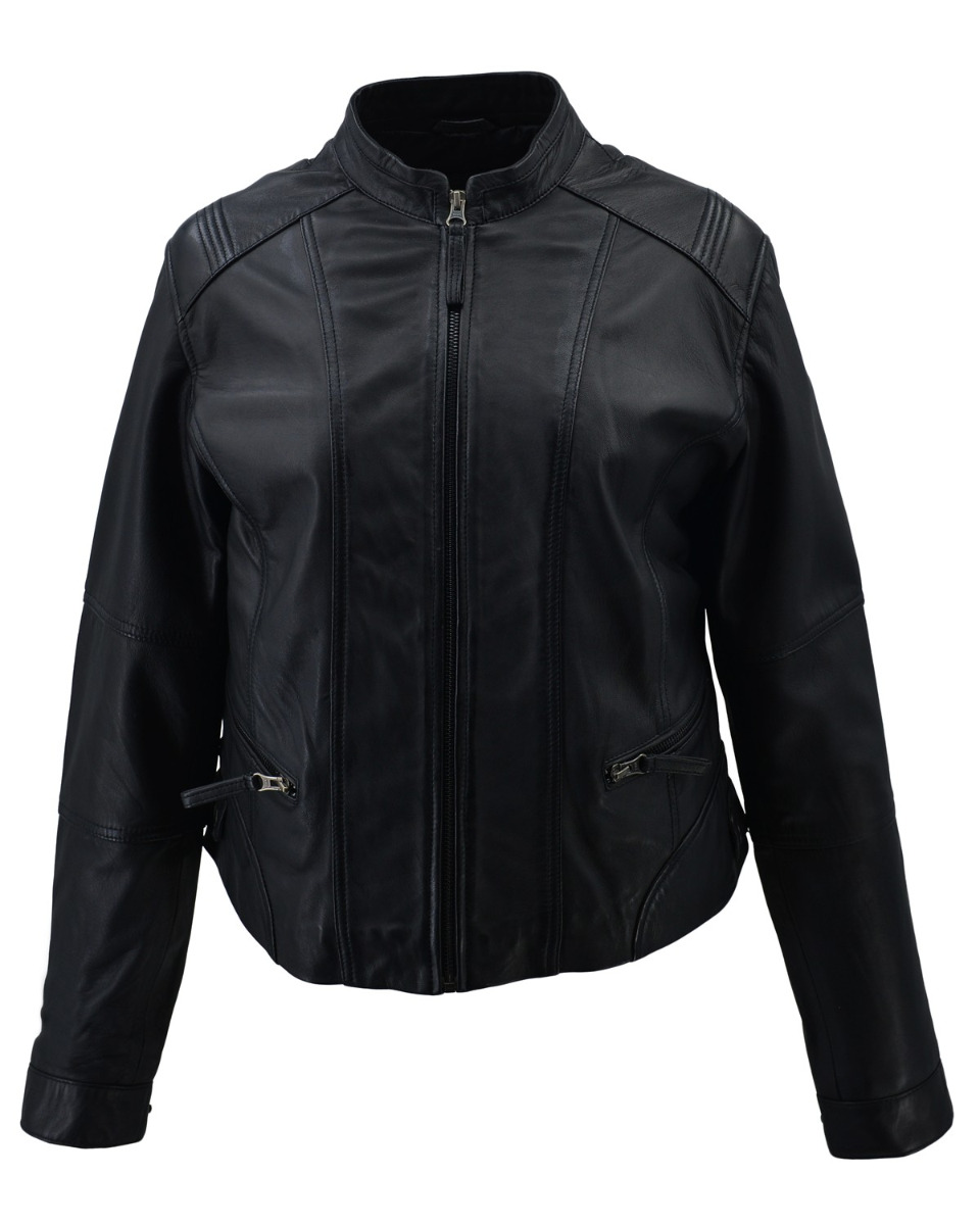 ΔΕΡΜΑΤΙΝΟ ΓΥΝΑΙΚΕΙΟ ΜΠΟΥΦΑΝ ΚΩΔΙΚΟΣ: 49-W-F-4 (BLACK) - Image 5