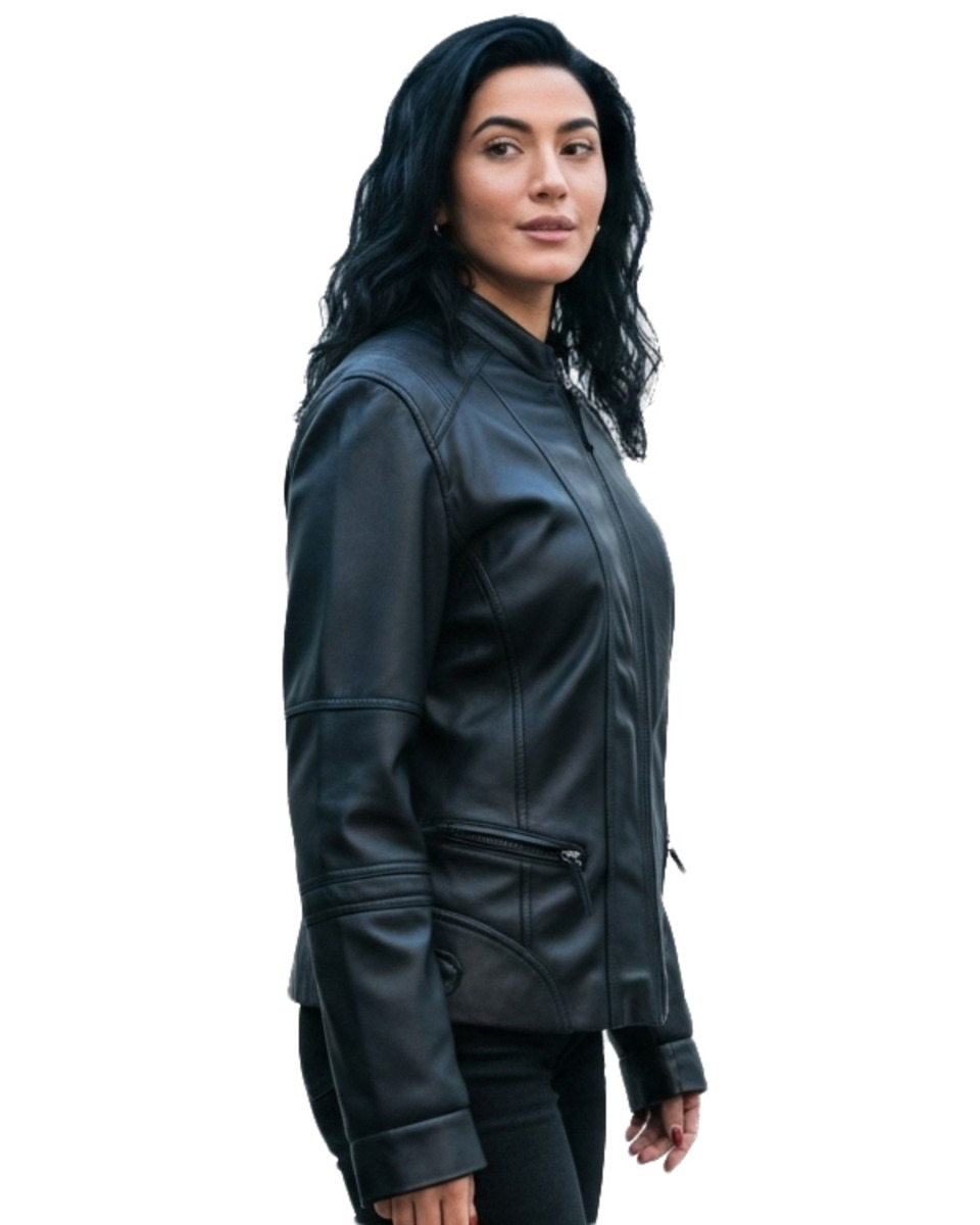 ΔΕΡΜΑΤΙΝΟ ΓΥΝΑΙΚΕΙΟ ΜΠΟΥΦΑΝ ΚΩΔΙΚΟΣ: 49-W-F-4 (BLACK) - Image 3