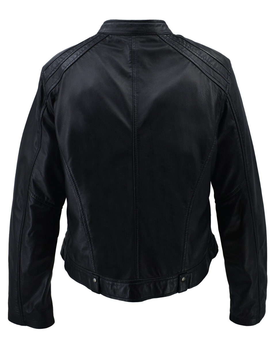 ΔΕΡΜΑΤΙΝΟ ΓΥΝΑΙΚΕΙΟ ΜΠΟΥΦΑΝ ΚΩΔΙΚΟΣ: 49-W-F-5 (BLACK) - Image 5