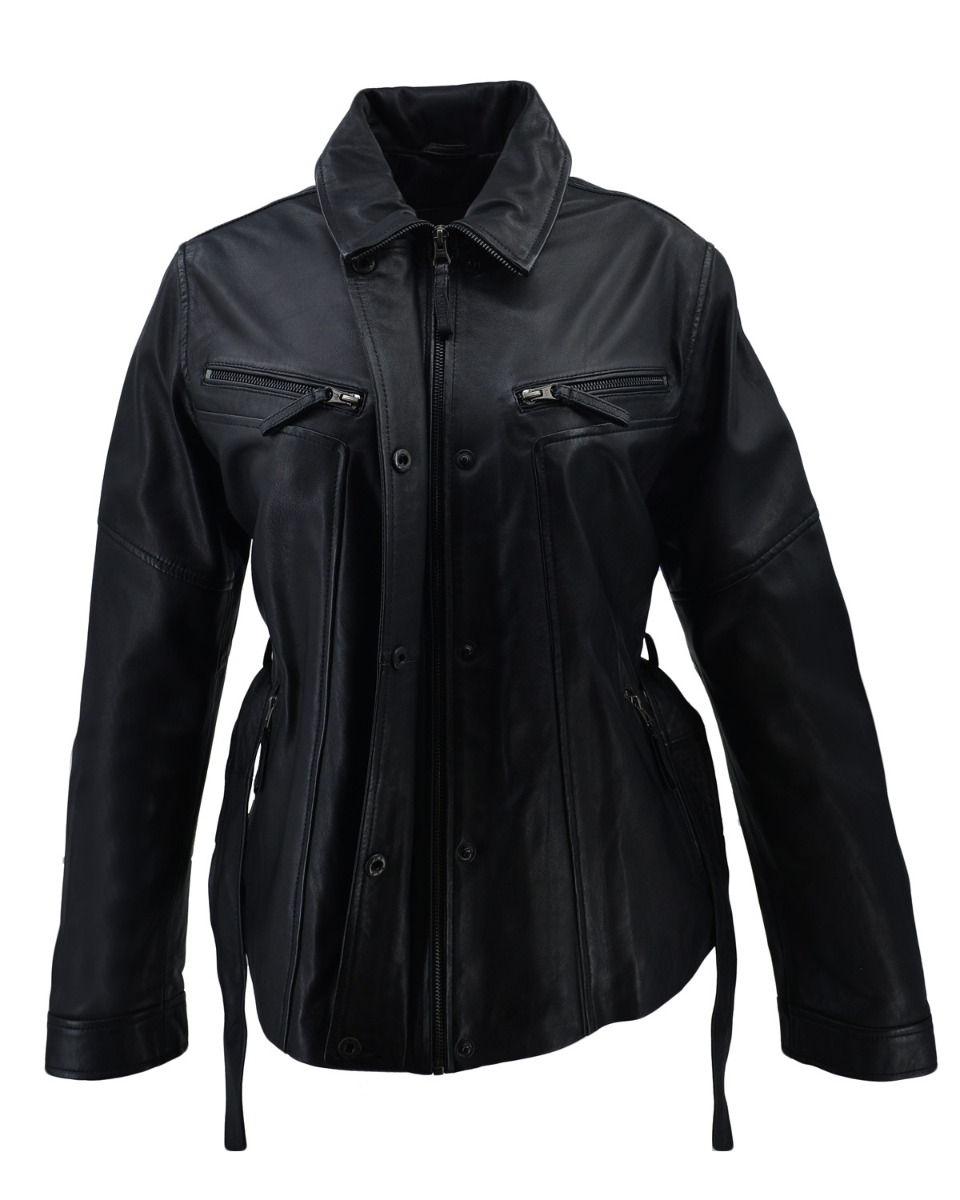 ΔΕΡΜΑΤΙΝΟ ΓΥΝΑΙΚΕΙΟ ΜΠΟΥΦΑΝ ΚΩΔΙΚΟΣ: 49-W-F-8 (BLACK) - Image 8