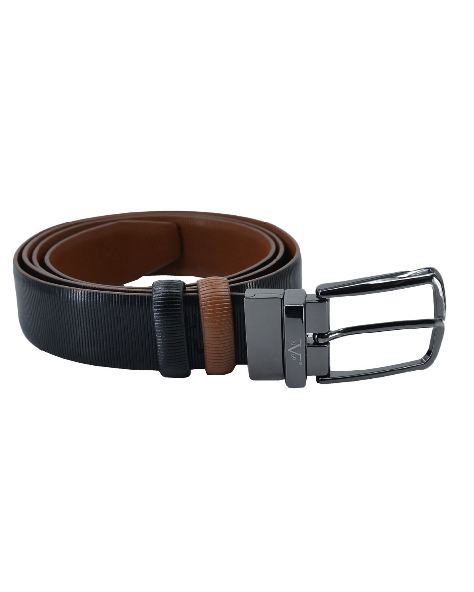 ΔΕΡΜΑΤΙΝΗ ΖΩΝΗ ΔΙΠΛΗΣ ΟΨΗΣ ΚΩΔΙΚΟΣ: 35-BELT-9652 (TAMBA-BLACK) - Image 4