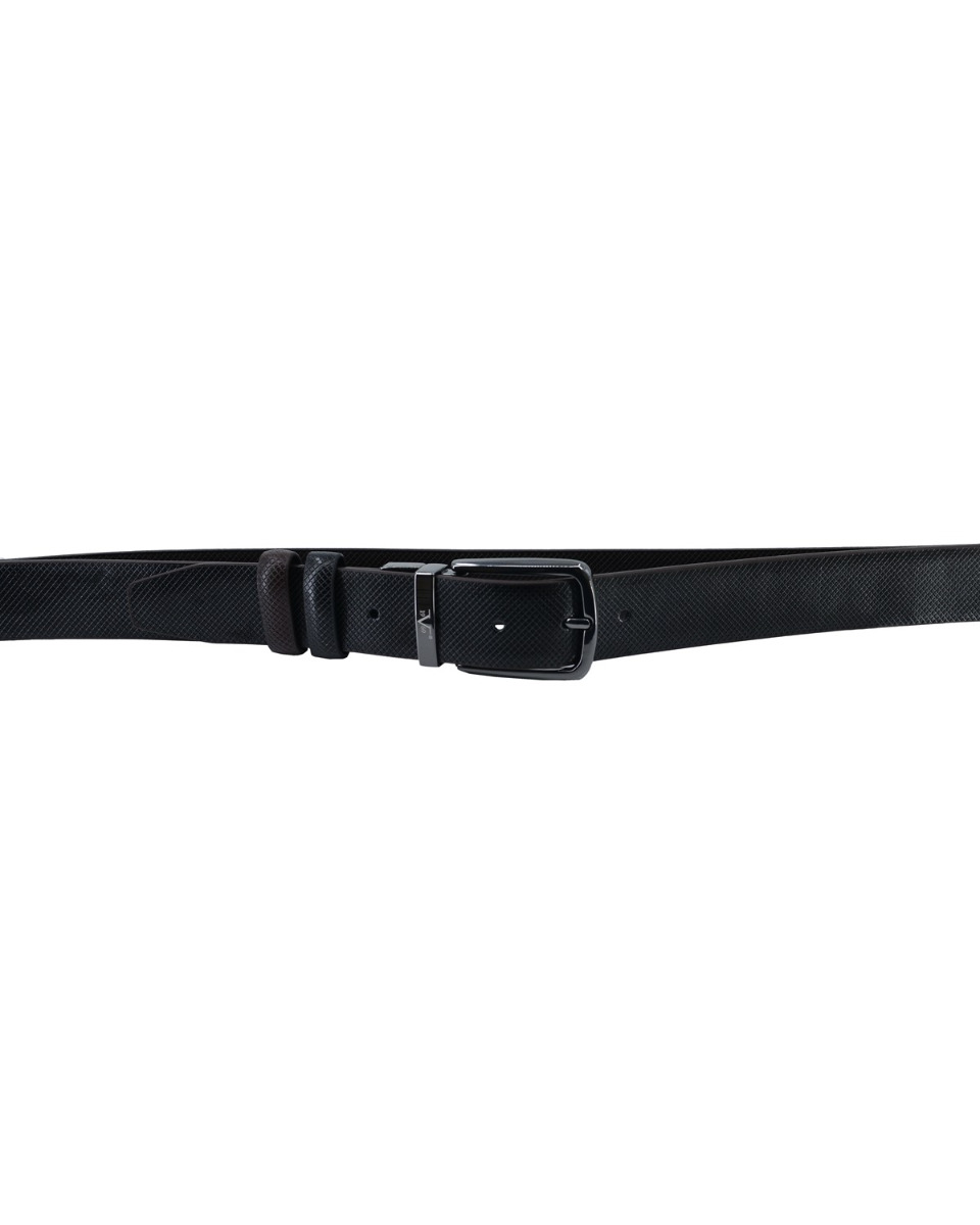 ΔΕΡΜΑΤΙΝΗ ΖΩΝΗ ΔΙΠΛΗΣ ΟΨΗΣ ΚΩΔΙΚΟΣ: 35-BELT-9653 (BROWN-BLACK) - Image 8