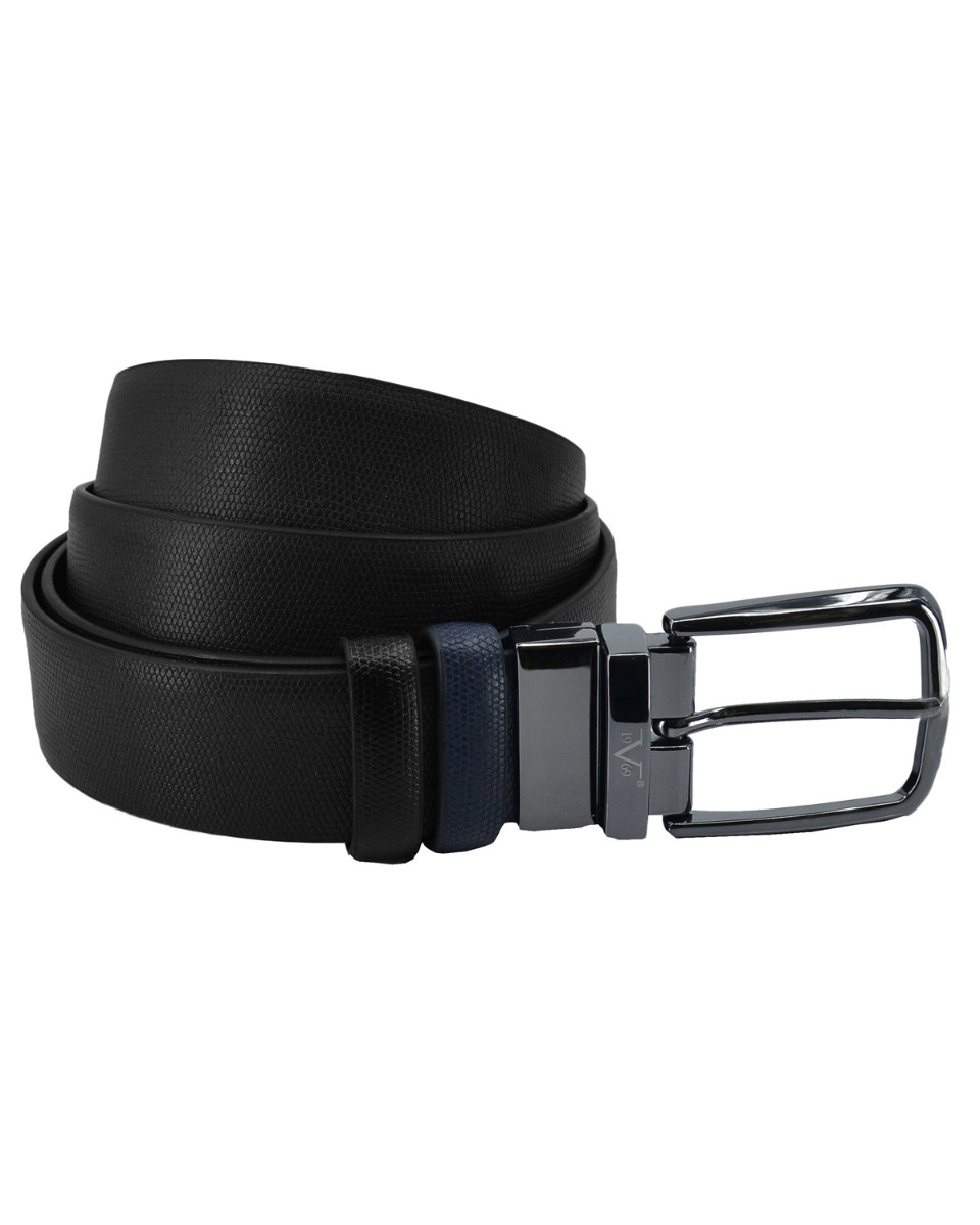 ΔΕΡΜΑΤΙΝΗ ΖΩΝΗ ΔΙΠΛΗΣ ΟΨΗΣ ΚΩΔΙΚΟΣ: 35-BELT-9654 (BLUE-BLACK) - Image 6
