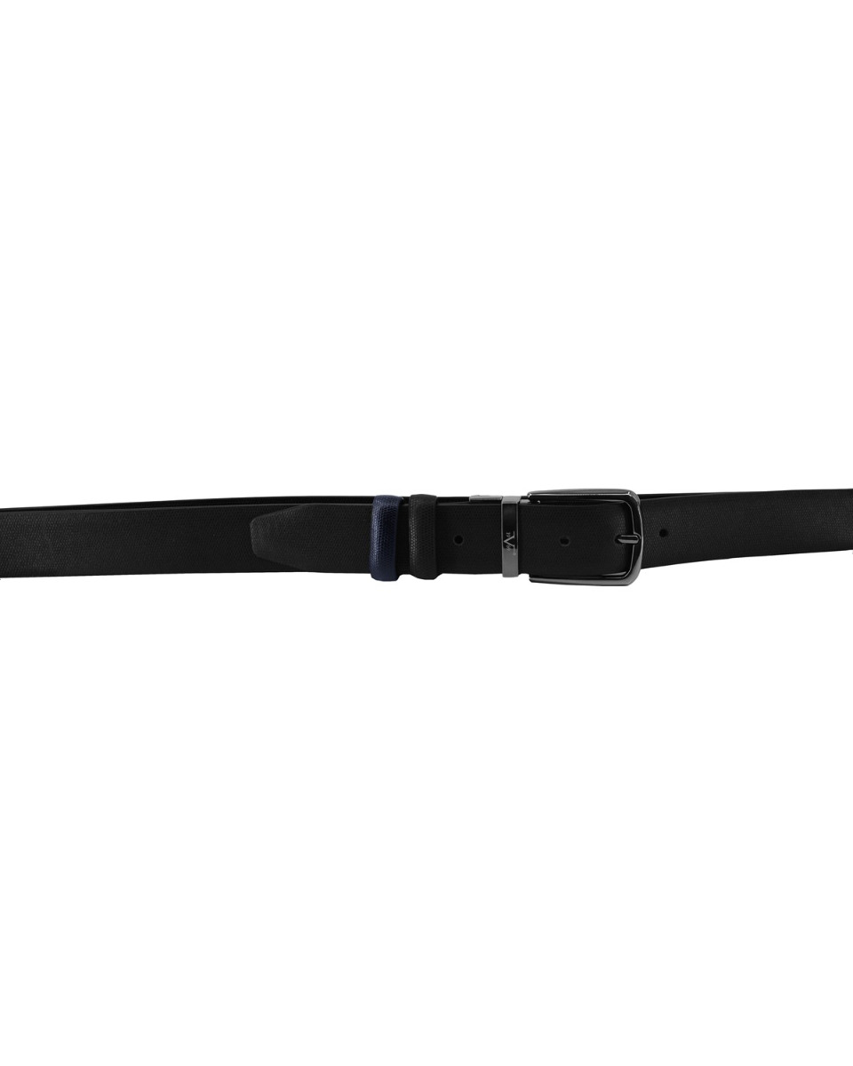 ΔΕΡΜΑΤΙΝΗ ΖΩΝΗ ΔΙΠΛΗΣ ΟΨΗΣ ΚΩΔΙΚΟΣ: 35-BELT-9654 (BLUE-BLACK) - Image 8