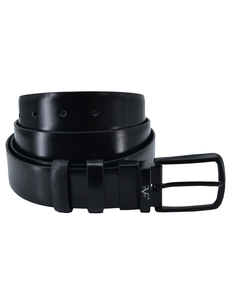 ΔΕΡΜΑΤΙΝΗ ΖΩΝΗ ΔΙΠΛΗΣ ΟΨΗΣ ΚΩΔΙΚΟΣ: 35-BELT-9656 (BLACK-BLACK) - Image 6