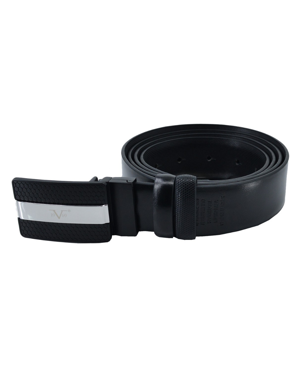 ΔΕΡΜΑΤΙΝΗ ΖΩΝΗ ΔΙΠΛΗΣ ΟΨΗΣ ΚΩΔΙΚΟΣ: 35-BELT-9658 (BLACK) - Image 4