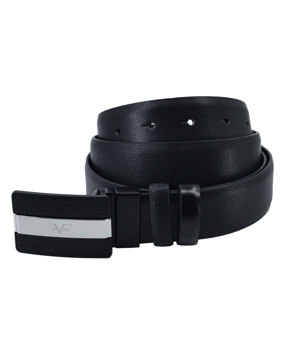ΔΕΡΜΑΤΙΝΗ ΖΩΝΗ ΔΙΠΛΗΣ ΟΨΗΣ ΚΩΔΙΚΟΣ: 35-BELT-9658 (BLACK) - Image 5