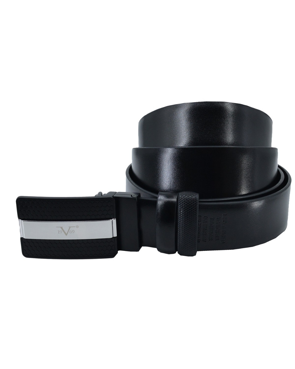 ΔΕΡΜΑΤΙΝΗ ΖΩΝΗ ΔΙΠΛΗΣ ΟΨΗΣ ΚΩΔΙΚΟΣ: 35-BELT-9658 (BLACK) - Image 6