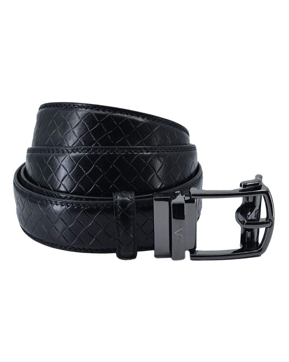 ΔΕΡΜΑΤΙΝΗ ΖΩΝΗ ΚΩΔΙΚΟΣ: 35-BELT-9660 (BLACK) - Image 4