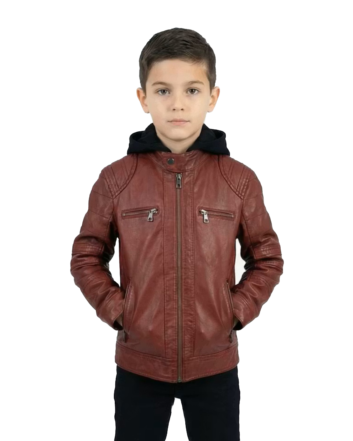 ΔΕΡΜΑΤΙΝΟ ΠΑΙΔΙΚΟ ΜΠΟΥΦΑΝ ΚΩΔΙΚΟΣ: 37-C-WILLIAM-KIDS (OX-BLOOD)