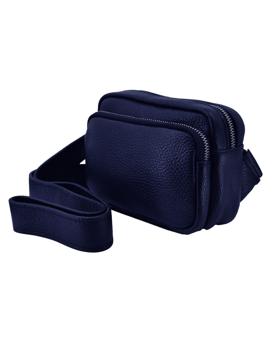 ΔΕΡΜΑΤΙΝΗ ΓΥΝΑΙΚΕΙΑ ΤΣΑΝΤΑ ΚΩΔΙΚΟΣ: 33-BAG-2402-66A (D.BLUE) - Image 4