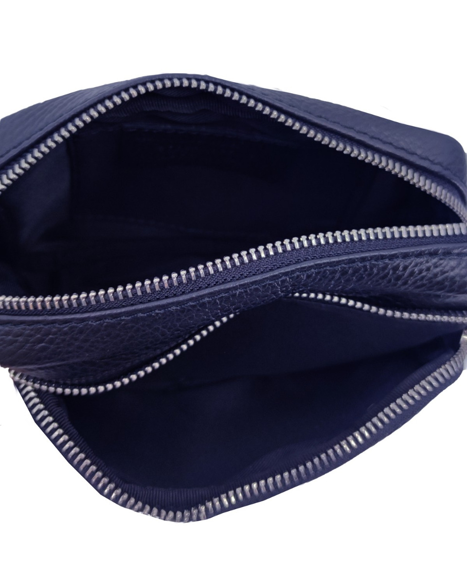 ΔΕΡΜΑΤΙΝΗ ΓΥΝΑΙΚΕΙΑ ΤΣΑΝΤΑ ΚΩΔΙΚΟΣ: 33-BAG-2402-66A (D.BLUE) - Image 6
