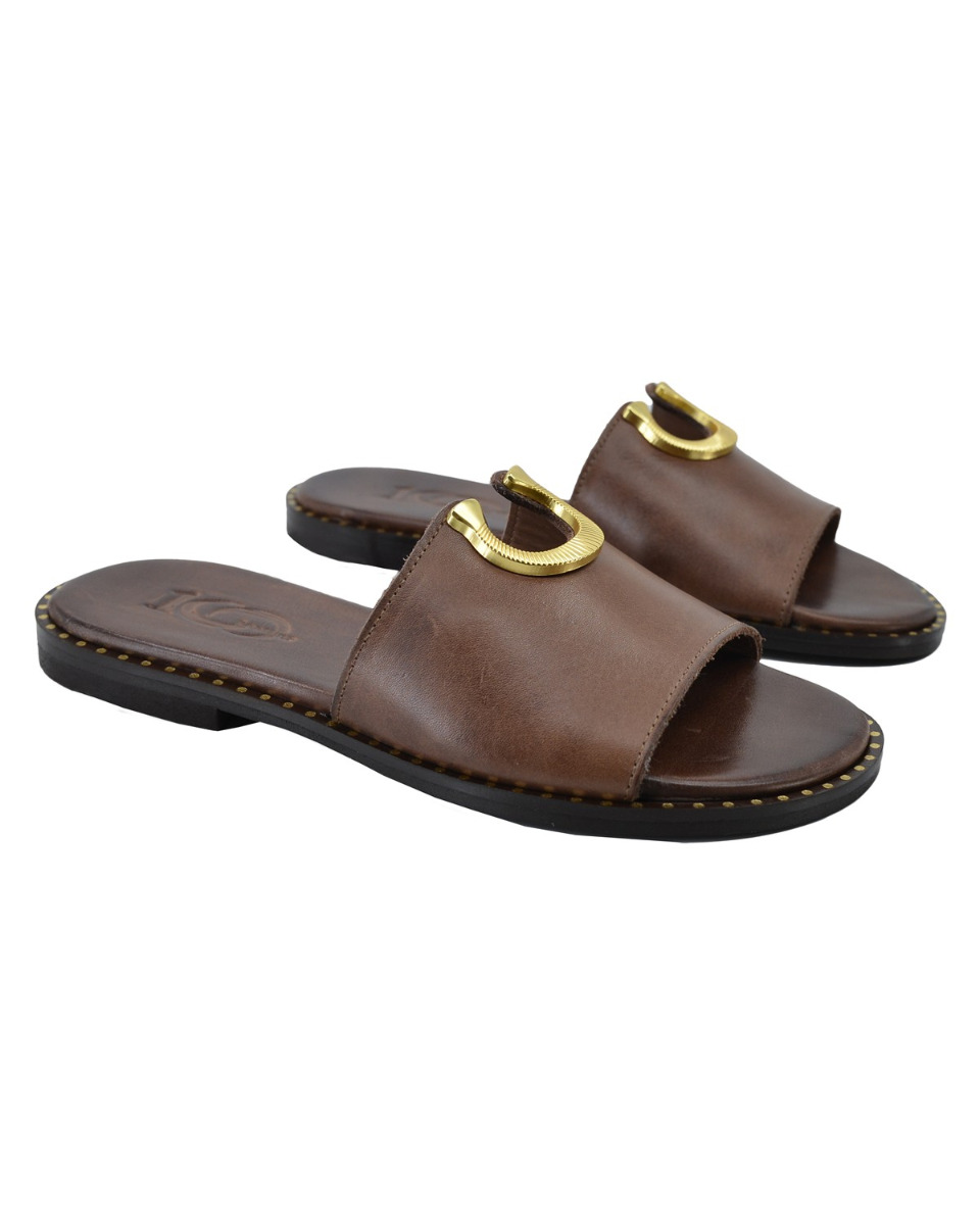 ΔΕΡΜΑΤΙΝΕΣ ΓΥΝΑΙΚΕΙΕΣ ΠΑΝΤΟΦΛΕΣ: 56-W-15/25 (BROWN)