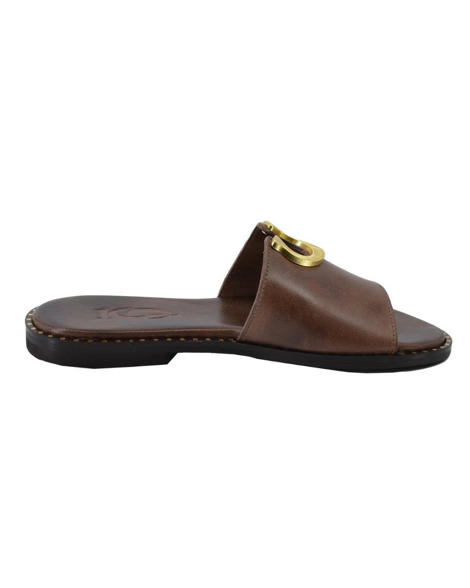 ΔΕΡΜΑΤΙΝΕΣ ΓΥΝΑΙΚΕΙΕΣ ΠΑΝΤΟΦΛΕΣ: 56-W-15/25 (BROWN) - Image 4