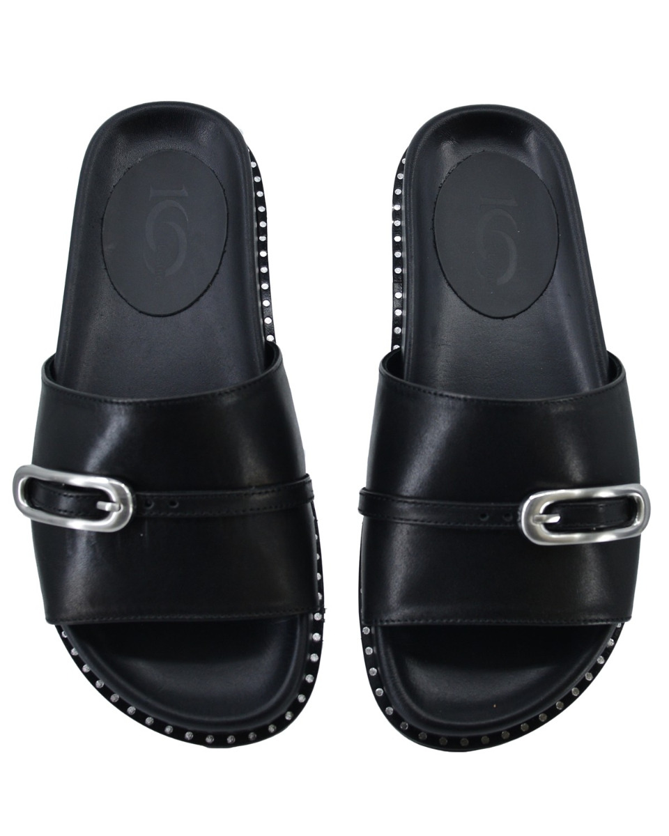 ΔΕΡΜΑΤΙΝΕΣ ΓΥΝΑΙΚΕΙΕΣ ΠΑΝΤΟΦΛΕΣ: 56-W-2/25 (BLACK) - Image 5