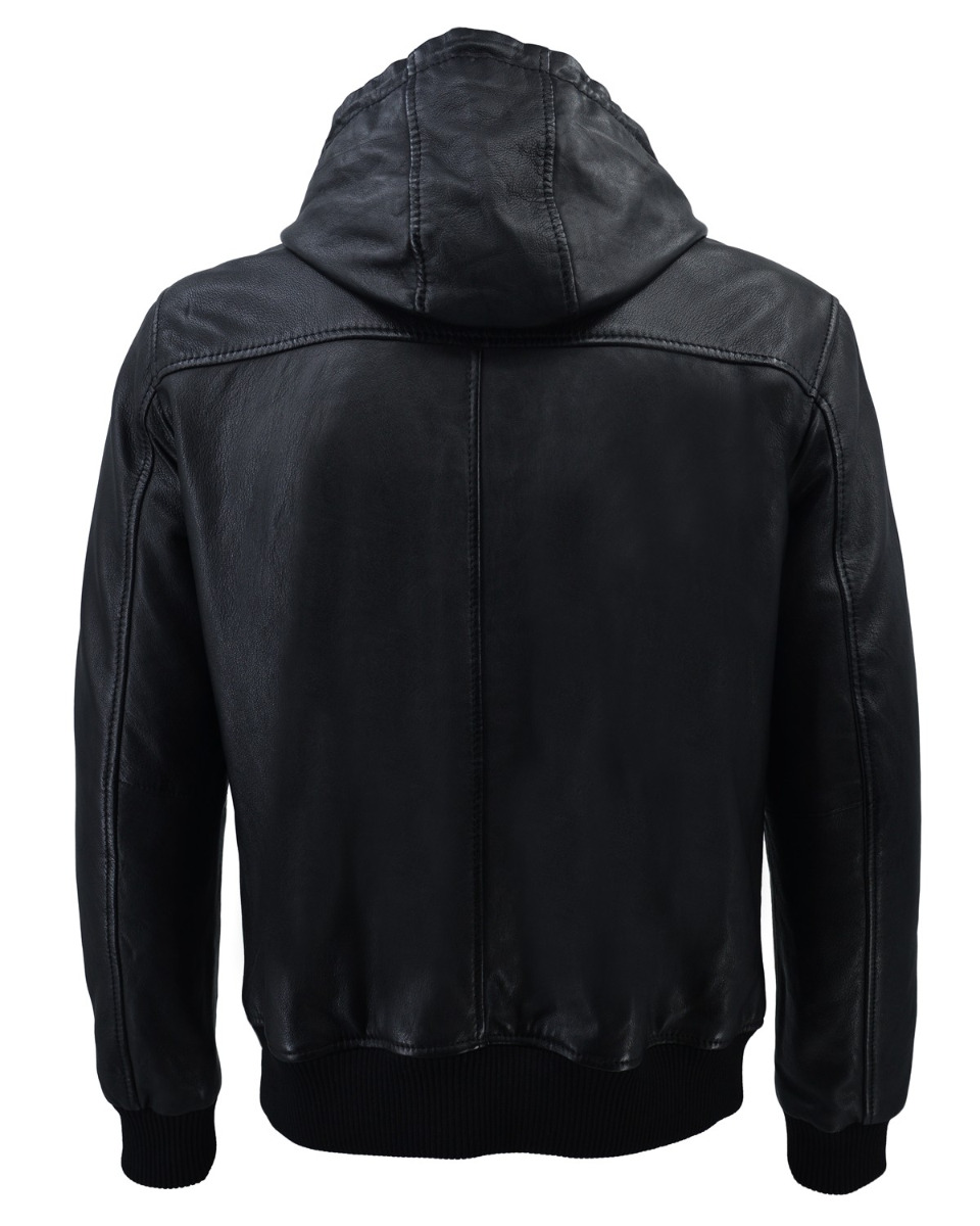ΔΕΡΜΑΤΙΝΟ ΑΝΔΡΙΚΟ ΜΠΟΥΦΑΝ ΚΩΔΙΚΟΣ: 61-M-GMP-08 (BLACK) - Image 6