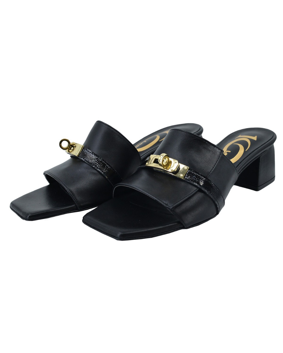 ΔΕΡΜΑΤΙΝA ΓΥΝΑΙΚΕΙΑ ΥΠΟΔΗΜΑΤΑ : 69-W-PATRICIA (BLACK) - Image 3