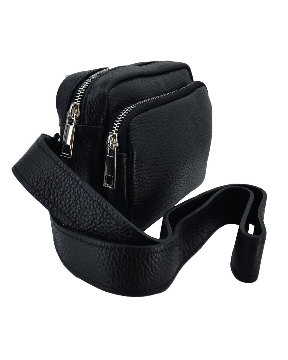 ΔΕΡΜΑΤΙΝΗ ΓΥΝΑΙΚΕΙΑ ΤΣΑΝΤΑ ΚΩΔΙΚΟΣ: 33-BAG-2402-66A (BLACK) - Image 3