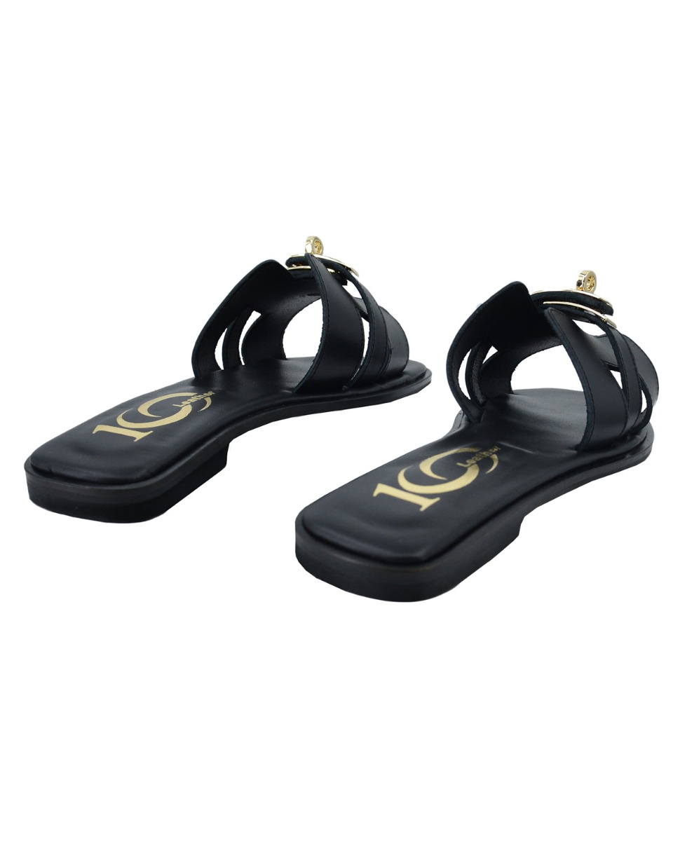 ΔΕΡΜΑΤΙΝΕΣ ΓΥΝΑΙΚΕΙΕΣ ΠΑΝΤΟΦΛΕΣ: 69-W-DIANA (BLACK) - Image 3