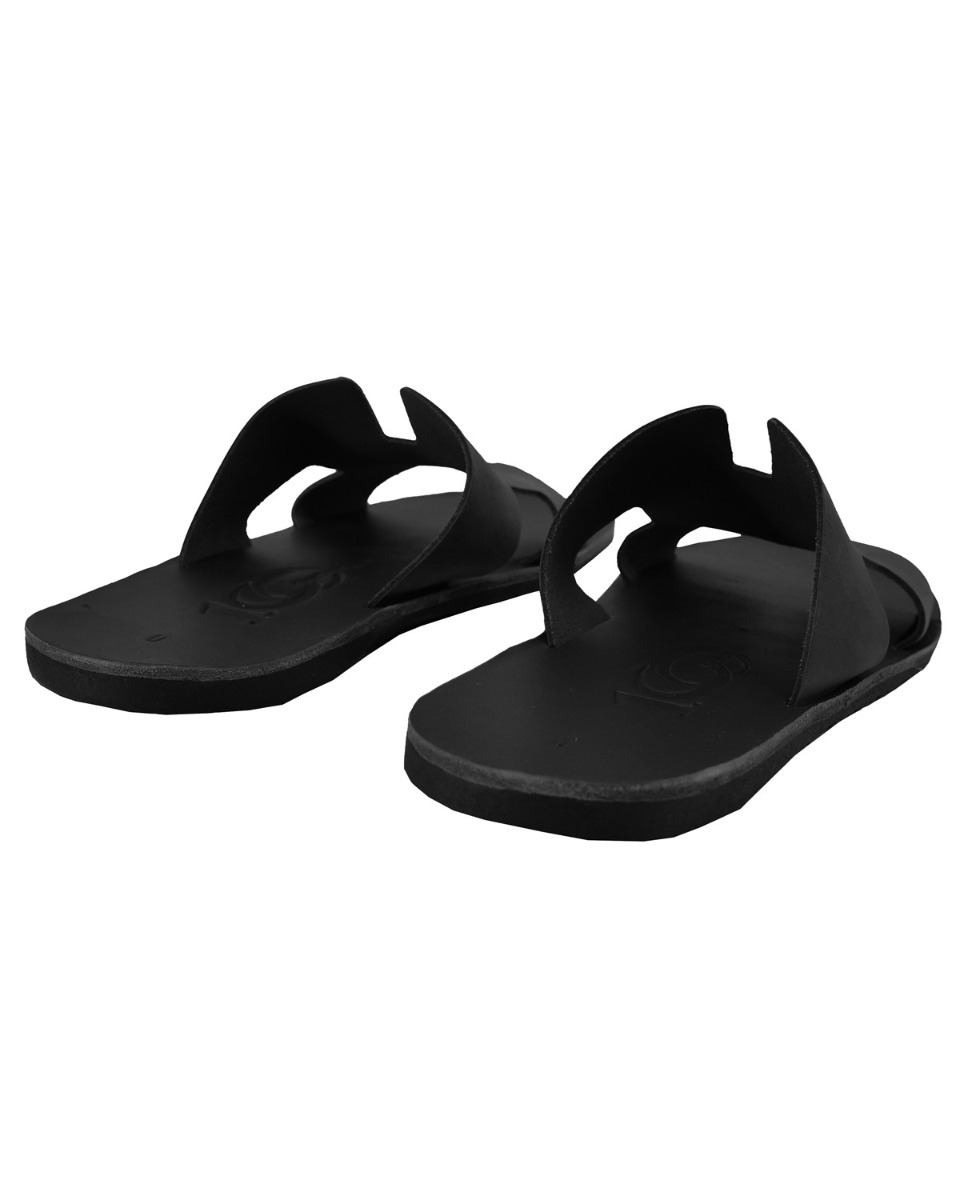 ΔΕΡΜΑΤΙΝΕΣ ΑΝΔΡΙΚΕΣ ΠΑΝΤΟΦΛΕΣ: 69-M-19/1G (BLACK) - Image 3