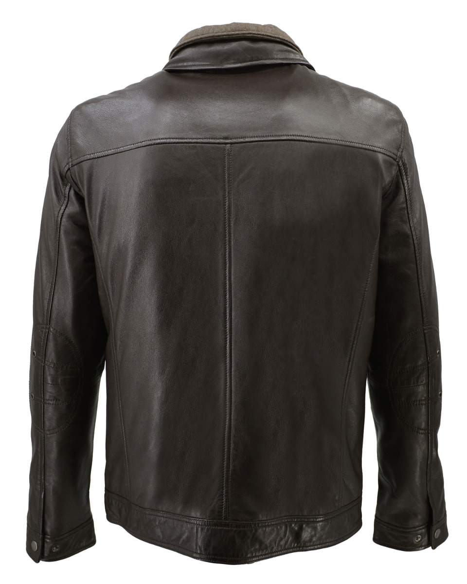 ΔΕΡΜΑΤΙΝΟ ΑΝΔΡΙΚΟ ΜΠΟΥΦΑΝ ΚΩΔΙΚΟΣ: 08-M-BRAD-NEW (BROWN) - Image 11