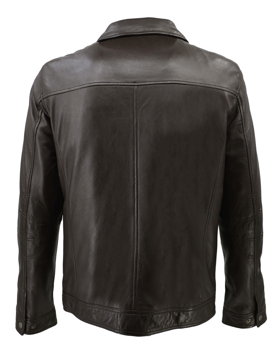 ΔΕΡΜΑΤΙΝΟ ΑΝΔΡΙΚΟ ΜΠΟΥΦΑΝ ΚΩΔΙΚΟΣ: 08-M-BRAD-NEW (BROWN) - Image 10