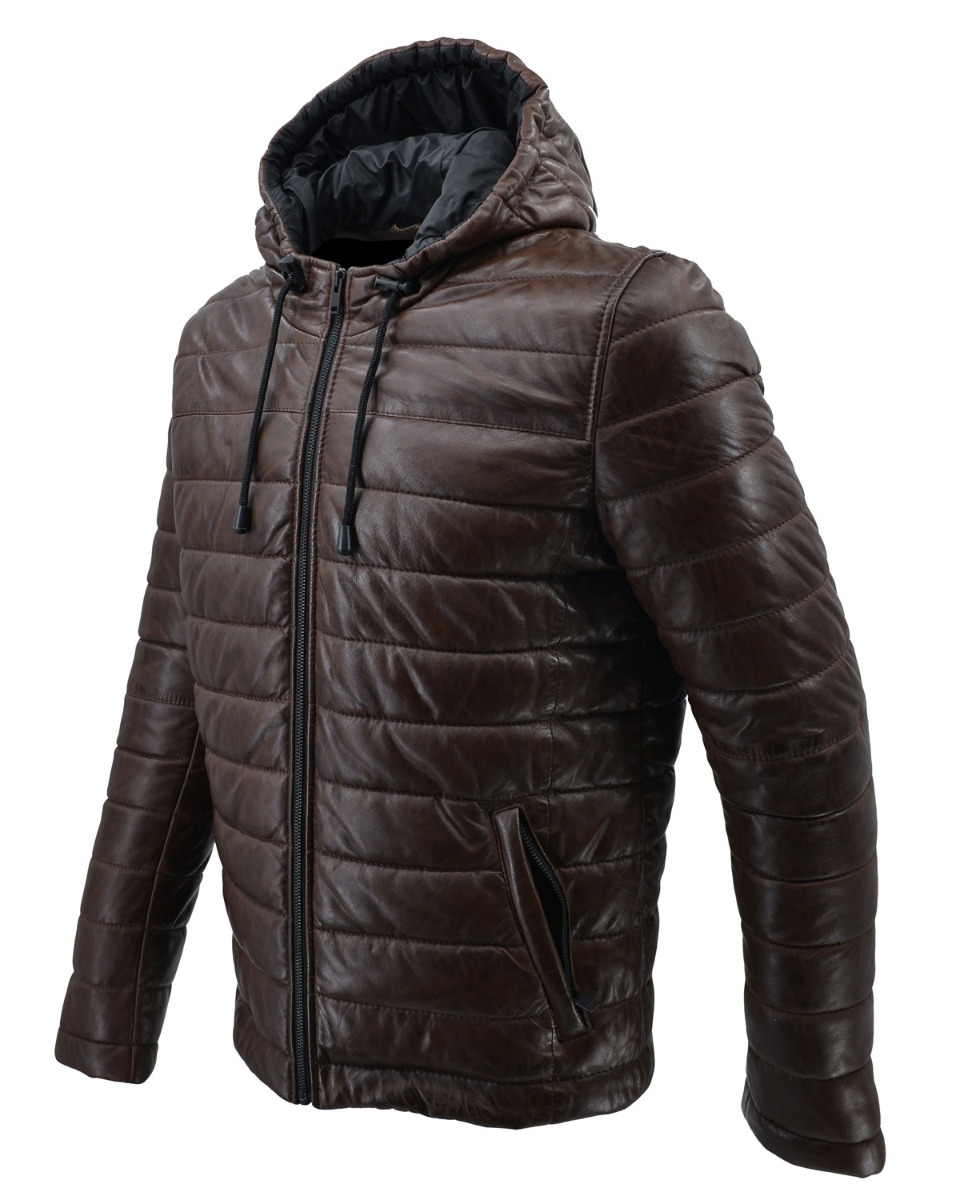 ΔΕΡΜΑΤΙΝΟ ΑΝΔΡΙΚΟ ΜΠΟΥΦΑΝ ΚΩΔΙΚΟΣ: 08-M-GP-2402 (BROWN) - Image 7